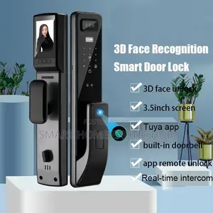 Tuya Smart Wifi Fingerprint Door Lock With 3d Face