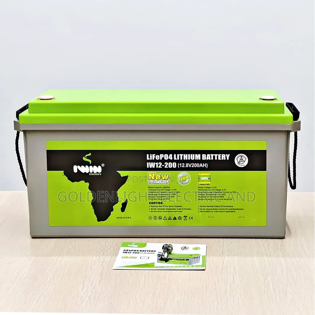 Iwin 200ah Lifepo4 Lithium Iron Phosphate Battery