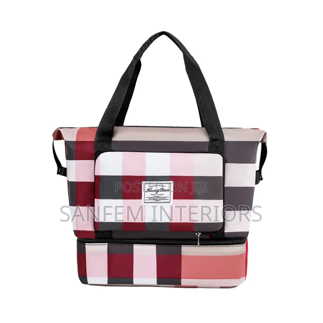 Foldable Stripe Bag