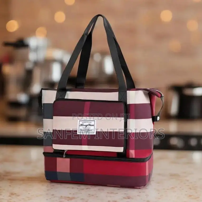 Foldable Stripe Bag