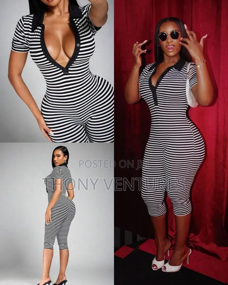 Strip Jumpsuit