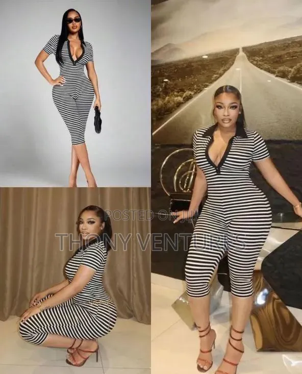 Strip Jumpsuit
