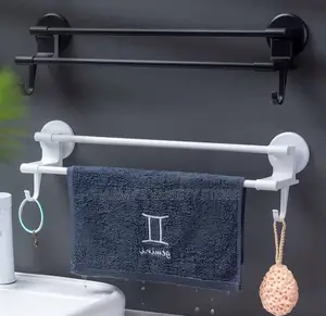 Double Layers Towel Hanger With Hooks