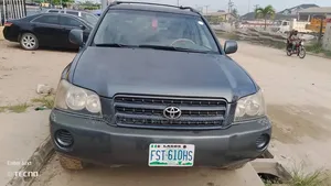Toyota Highlander V6 AWD 2004 Blue