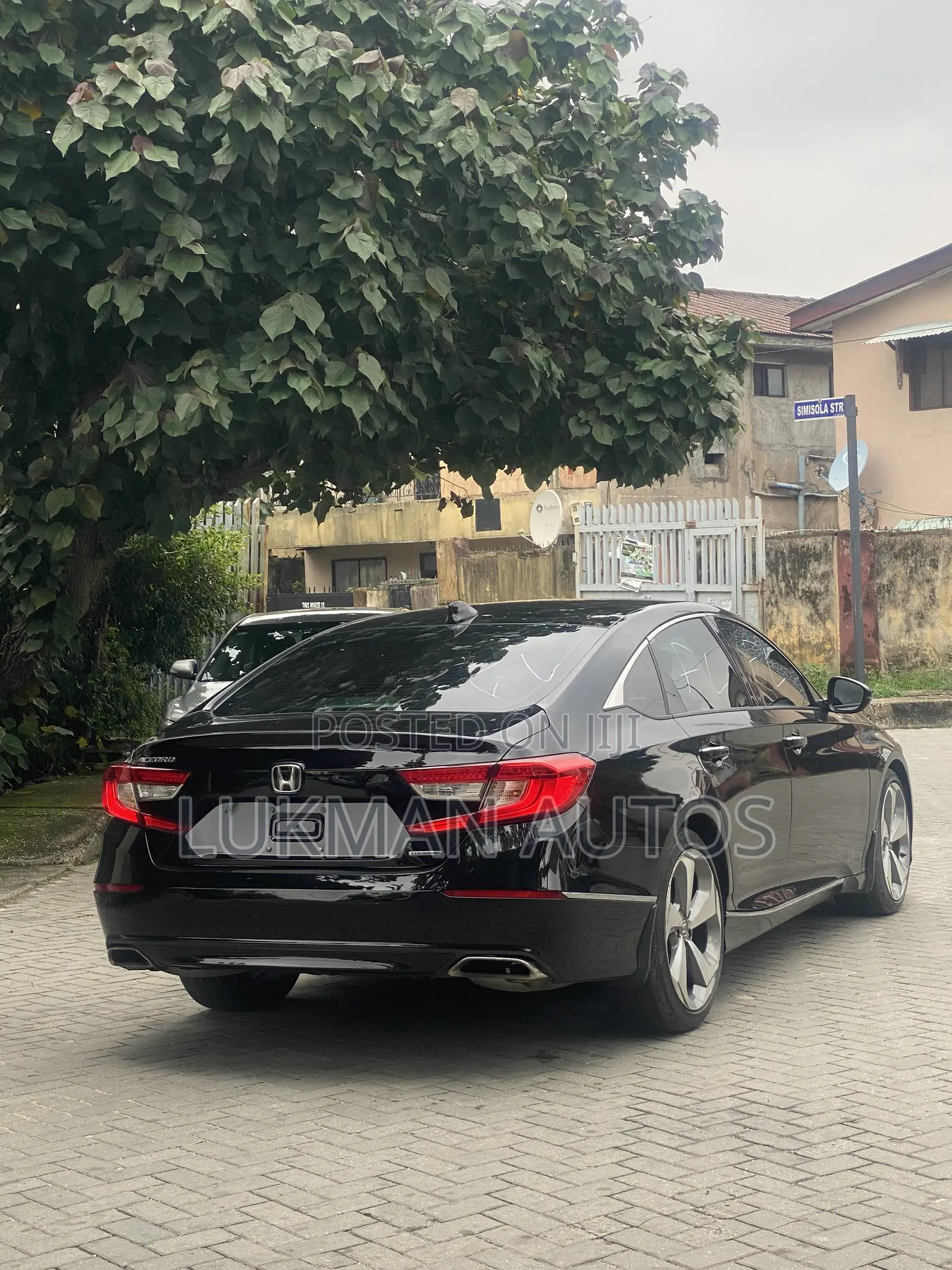 Honda Accord Touring 2018 Black