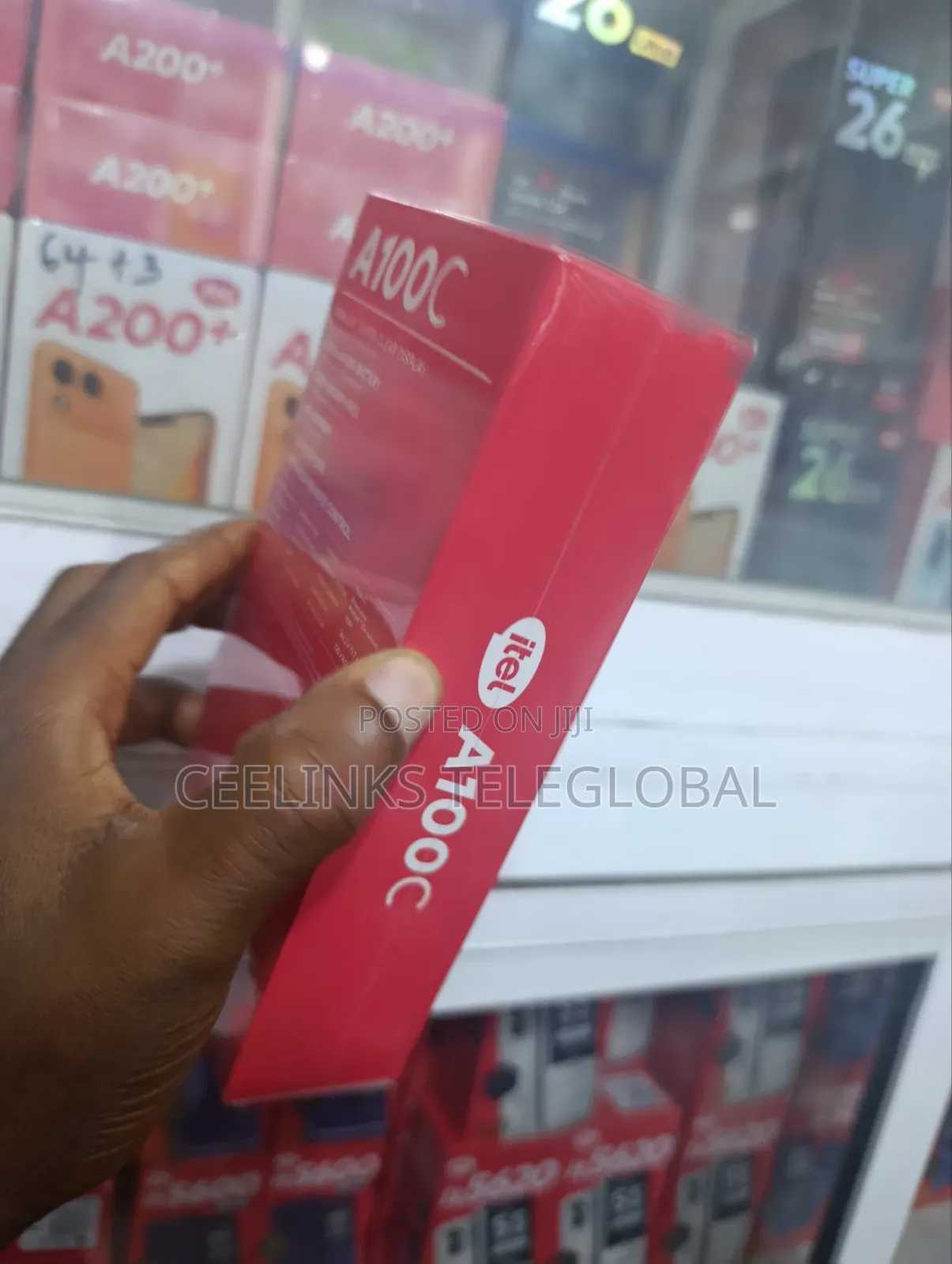 New Itel A100C 128 GB Blue
