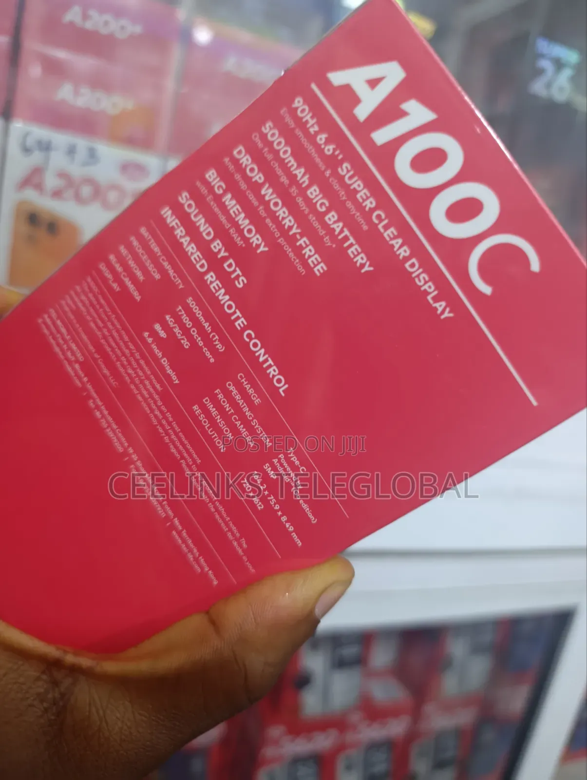 New Itel A100C 128 GB Silver