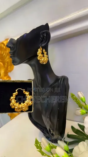 Non Tarnish Steel Earrings With 2yrs Guarantee