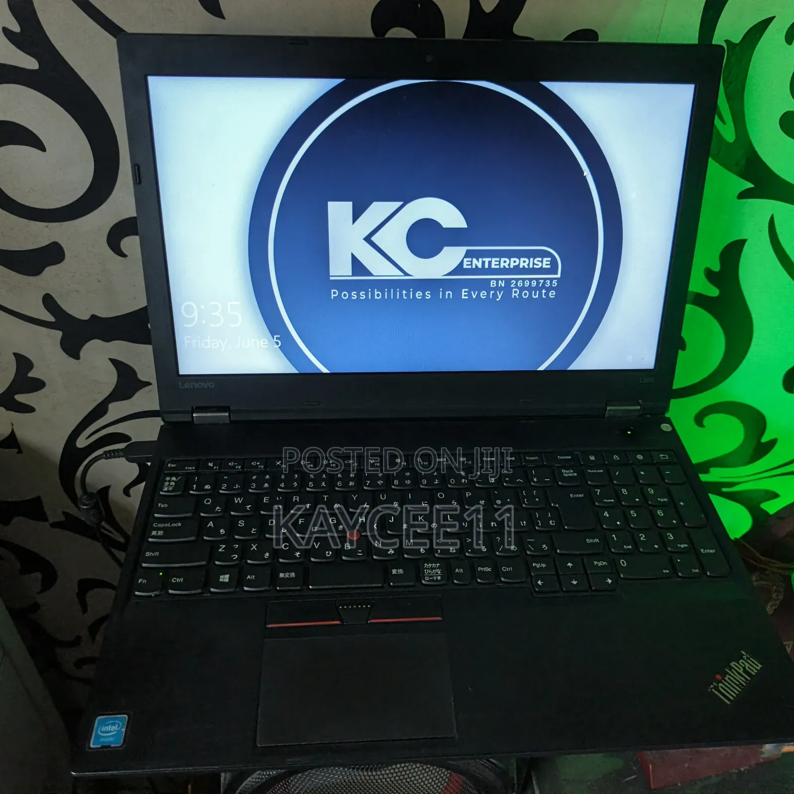 Laptop Lenovo 8GB Intel HDD 500GB