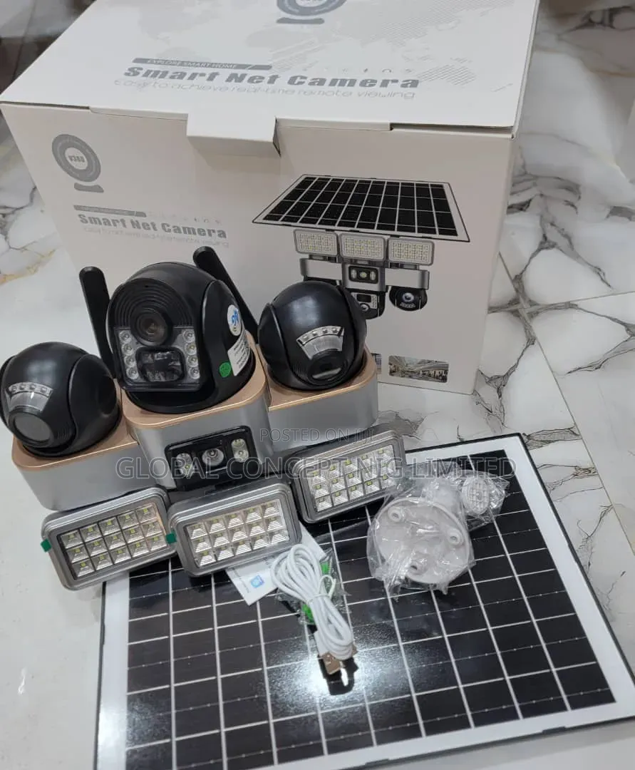 Automatic Triple Lens Solar Camera