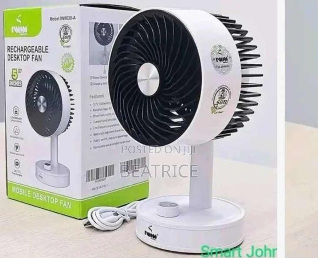 Potable Rechargeable Fan