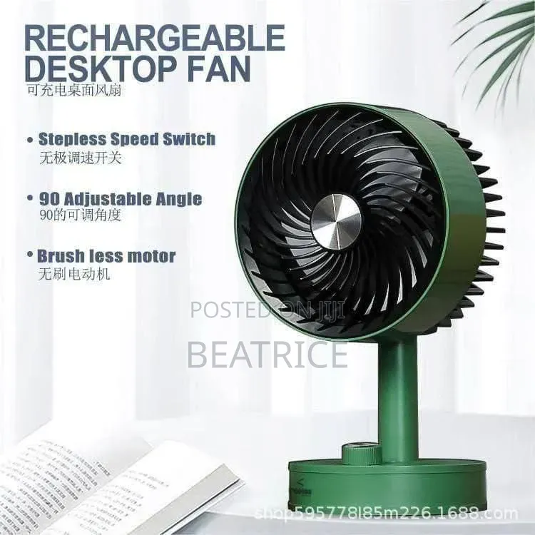 Potable Rechargeable Fan