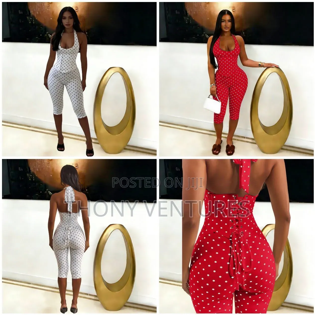 Polka Dot Jumpsuit