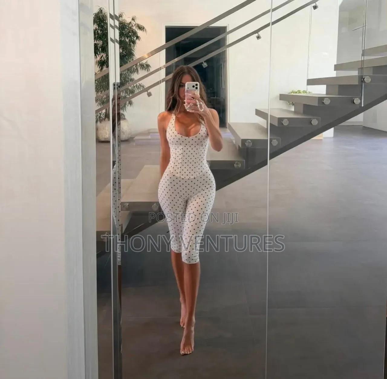 Polka Dot Jumpsuit