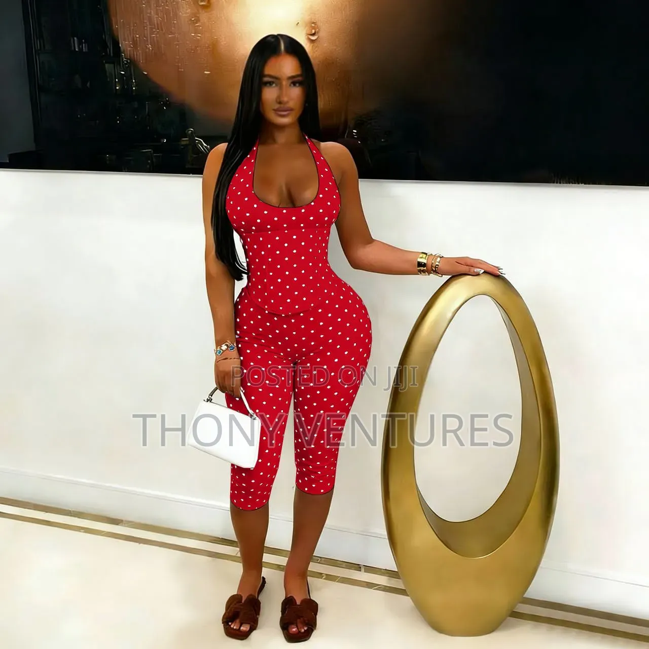 Polka Dot Jumpsuit