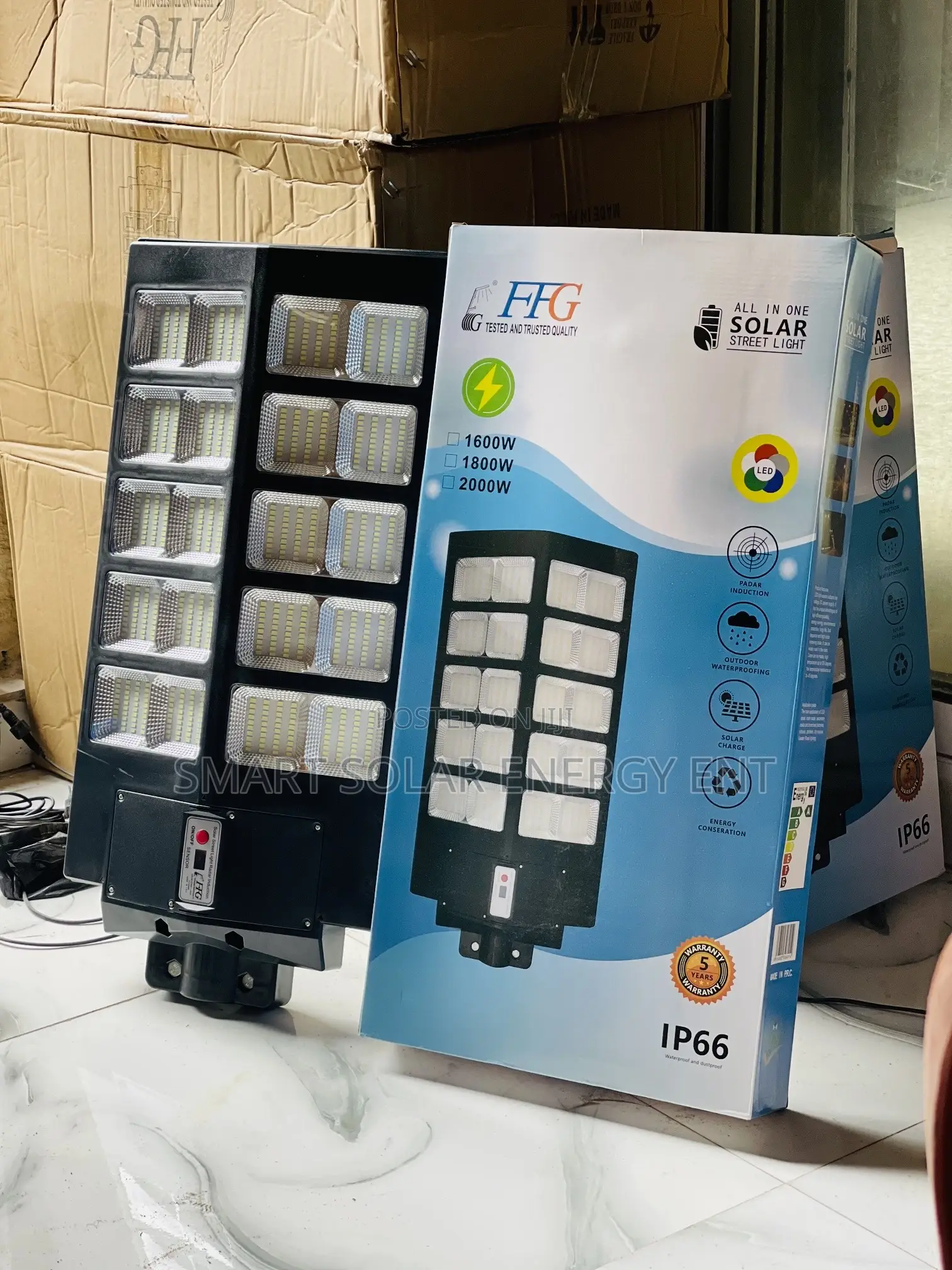 2000w All in One Solar Streetlight