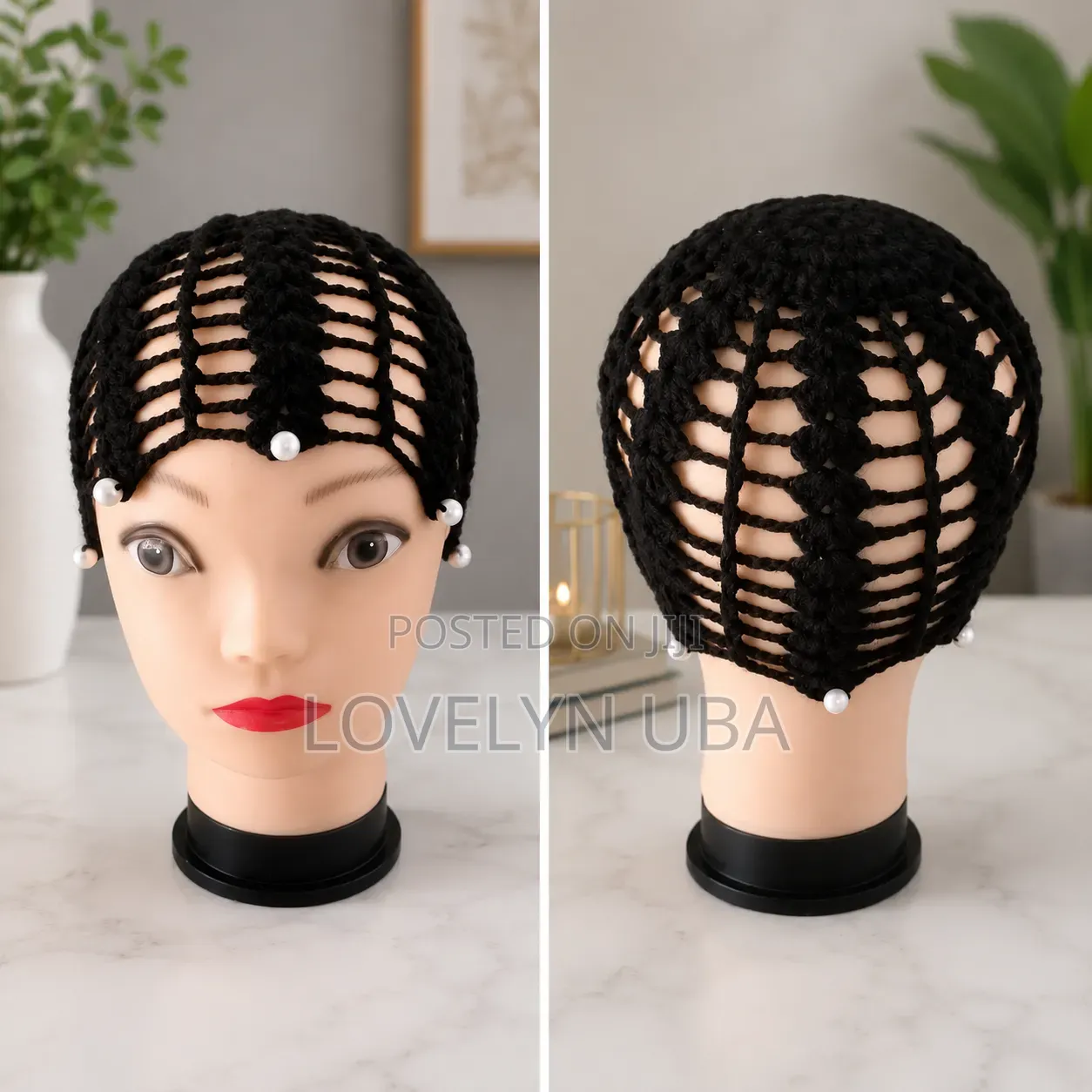Crochet Mesh Hat