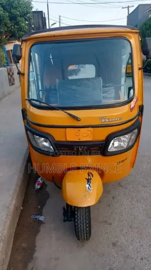 TVS King Deluxe Plus iTouch Start 2023 Yellow