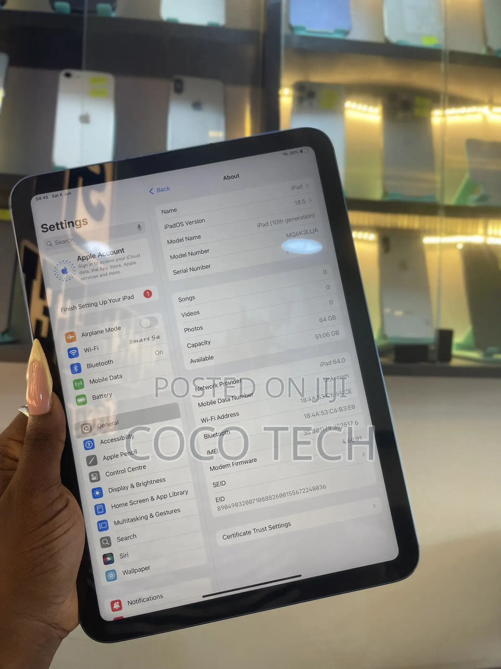 Apple iPad (2025) 64 GB Blue