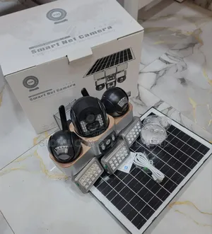 Auto Rotation Three Lens Solar Camera
