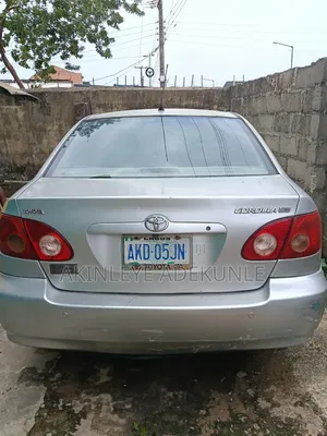 Toyota Corolla 2003 Silver