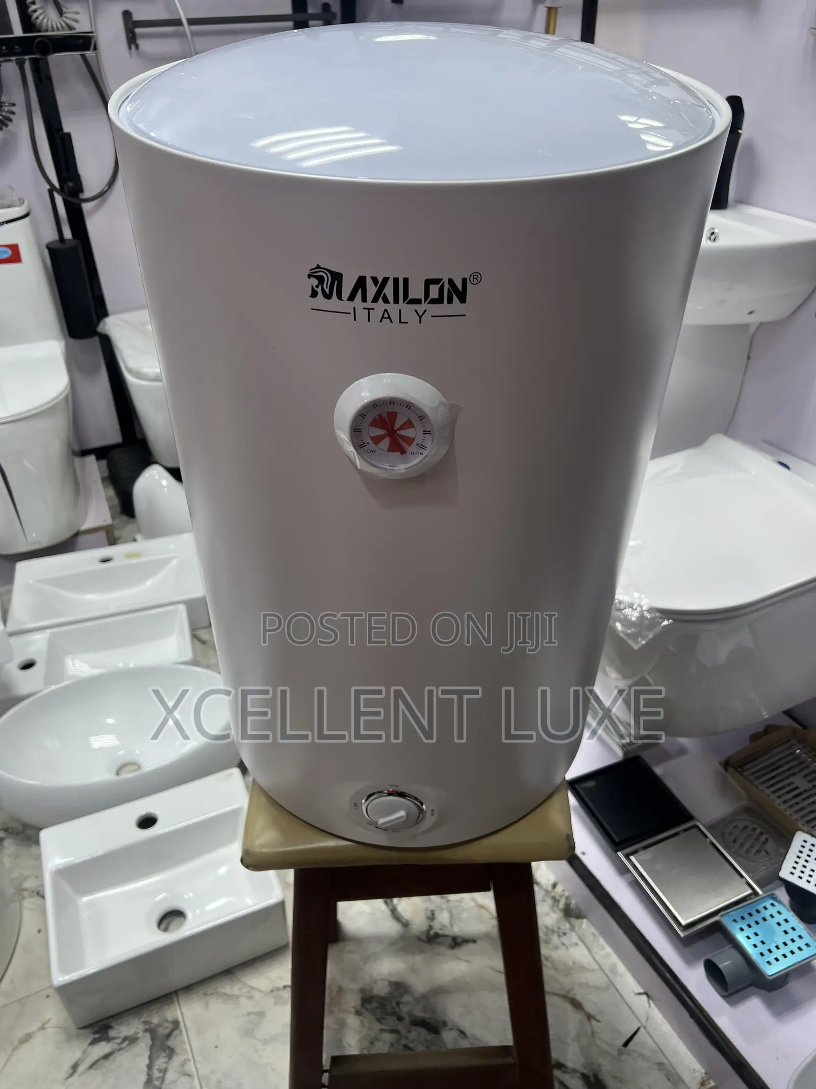 Maxilon 50liters Water Heater. Built With Thermostat and Energy Saving