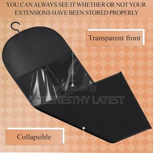 Professional Large Wig Storage Kit - Bag Hanger For Wigs/Extensions