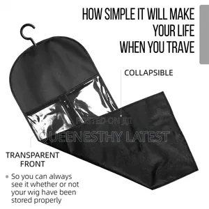 Professional Large Wig Storage Kit - Bag Hanger For Wigs/Extensions
