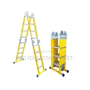4x4 Aluminum Yellow Ladder