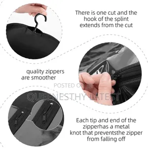 Professional Large Wig Storage Kit - Bag Hanger For Wigs/Extensions