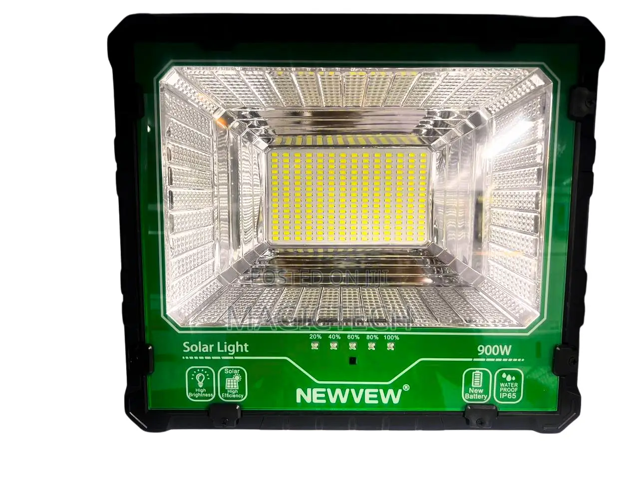 Suntrick Newvew Solar Flood Light 900w With Solar Panel