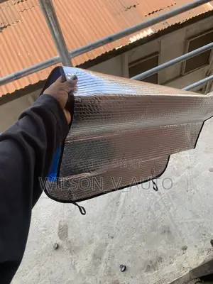 Universal Metallic Foldable Reflective Car Windshield Sunshade