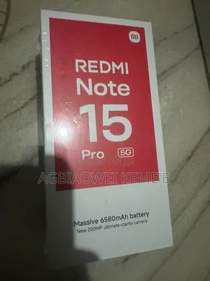 New Xiaomi Redmi Note 15 256 GB Red