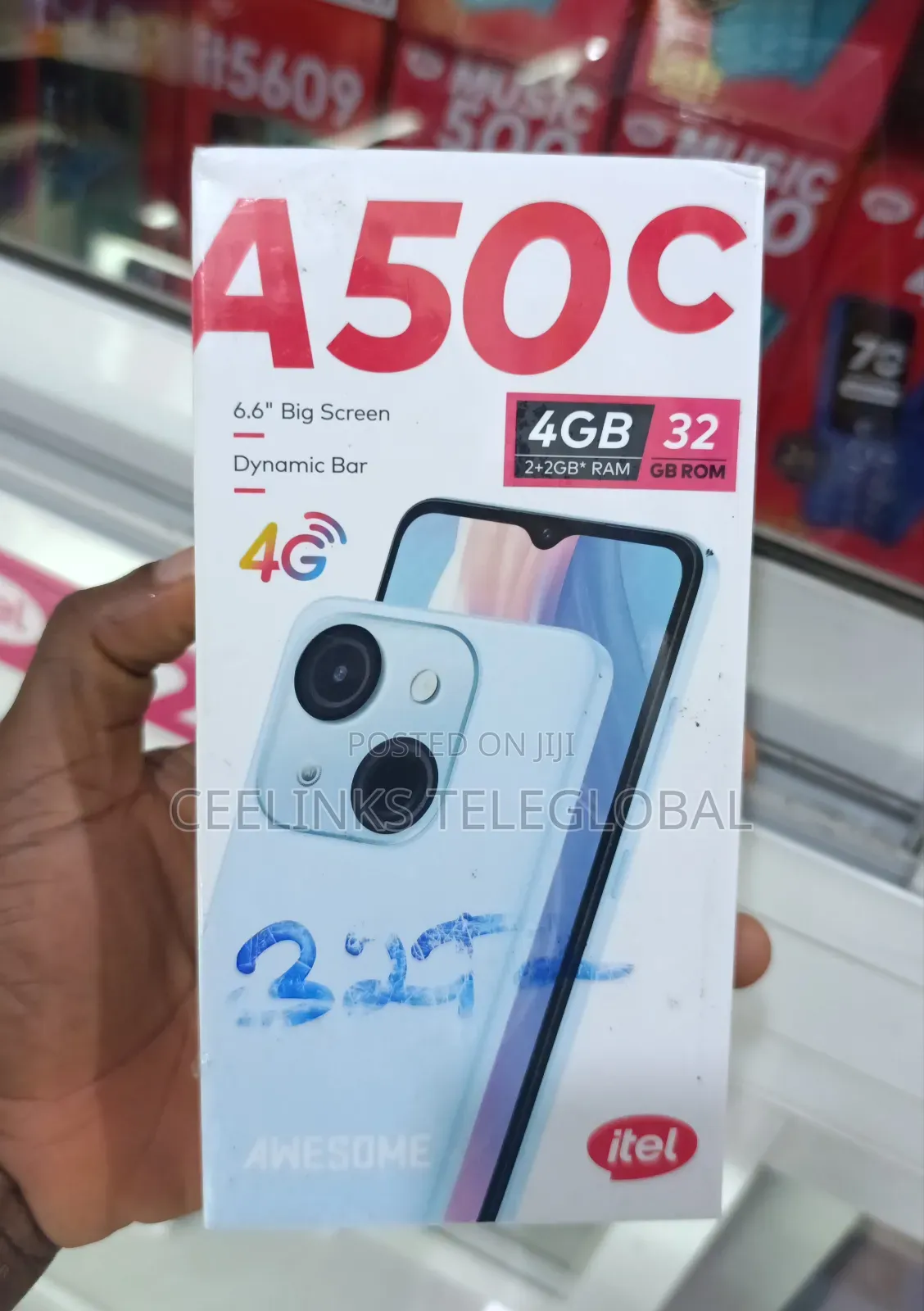 New Itel A50C 32 GB Green