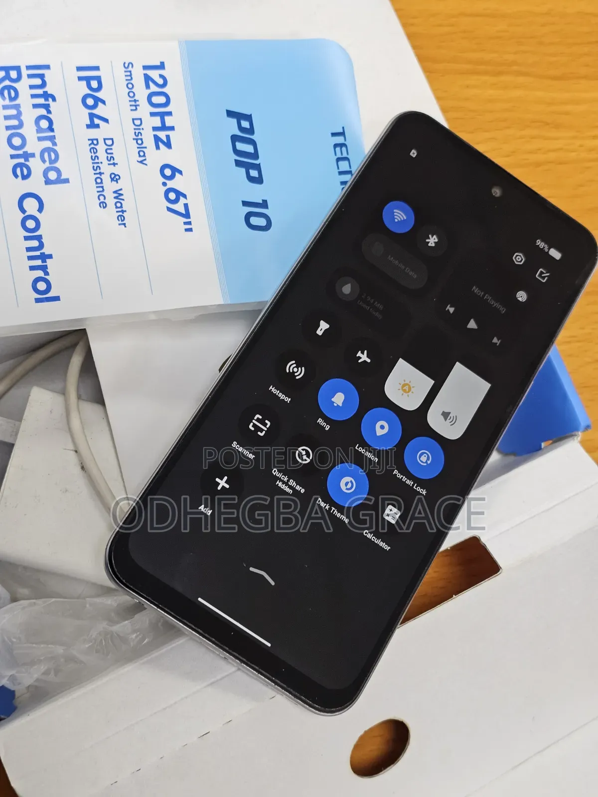 Tecno Pop 10 64 GB Silver