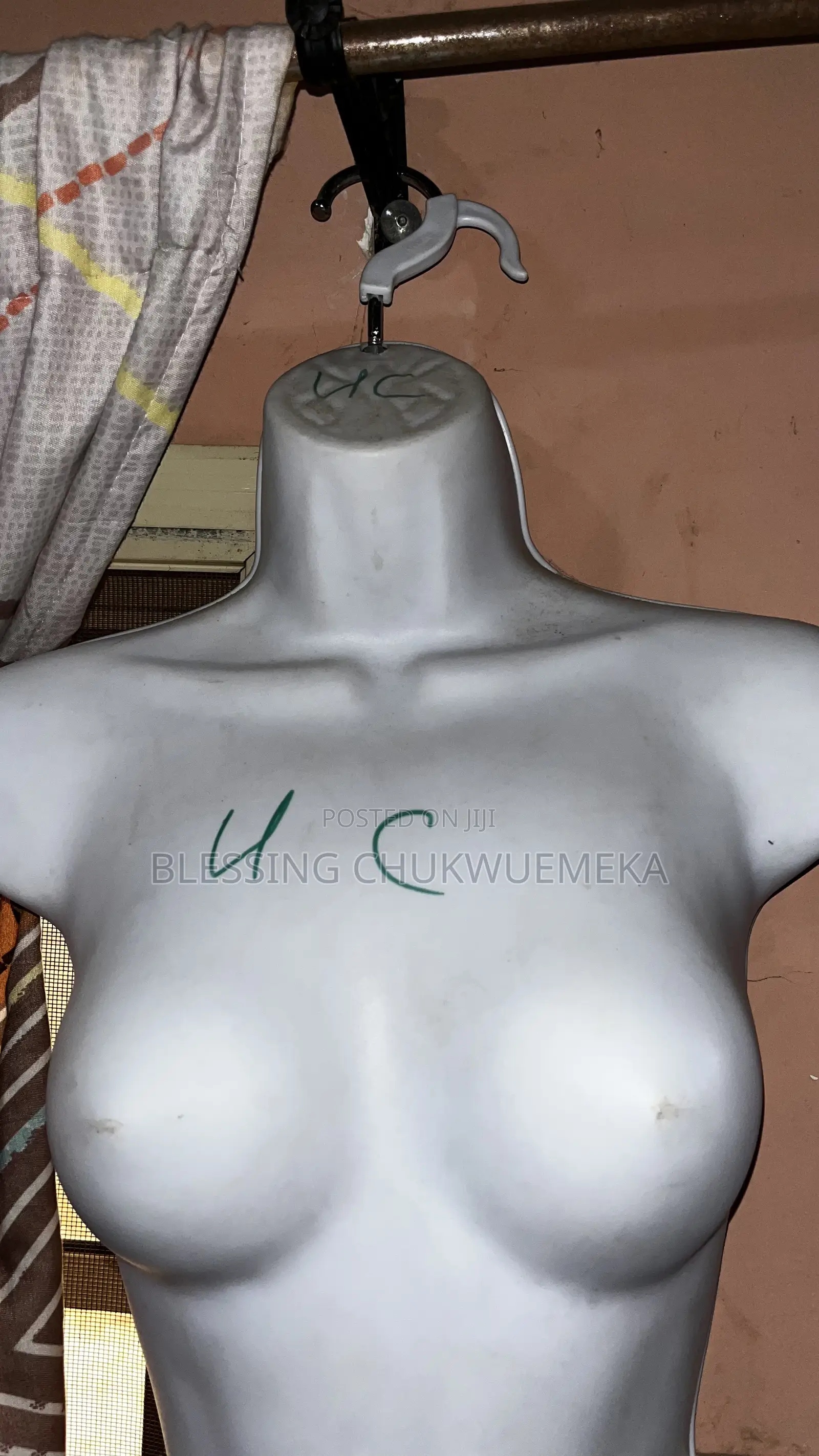 Female Chest Plastic Mannequin