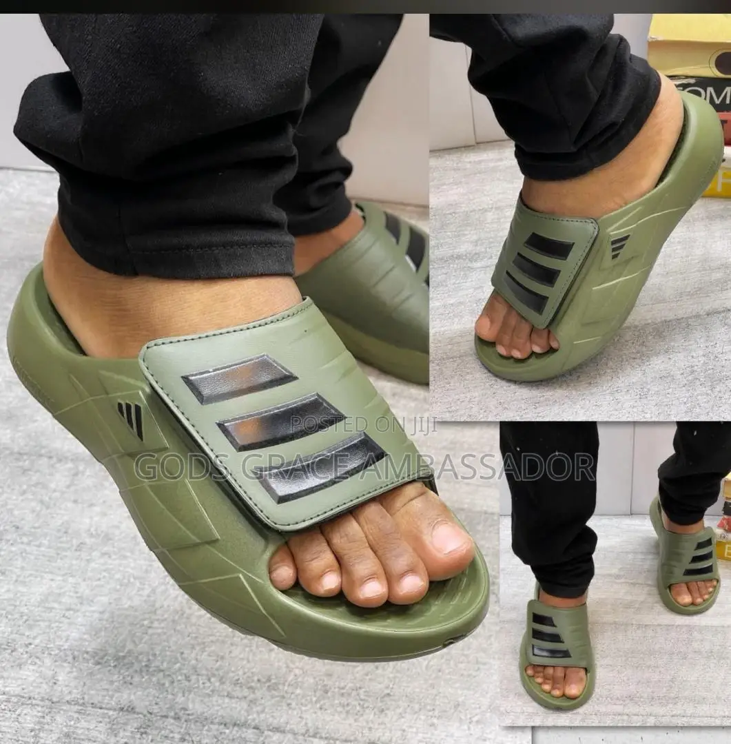 Stylish Green Crocks Slide