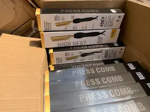 Professional Electric Hot Press Combs (Wholesale Retail Stock)