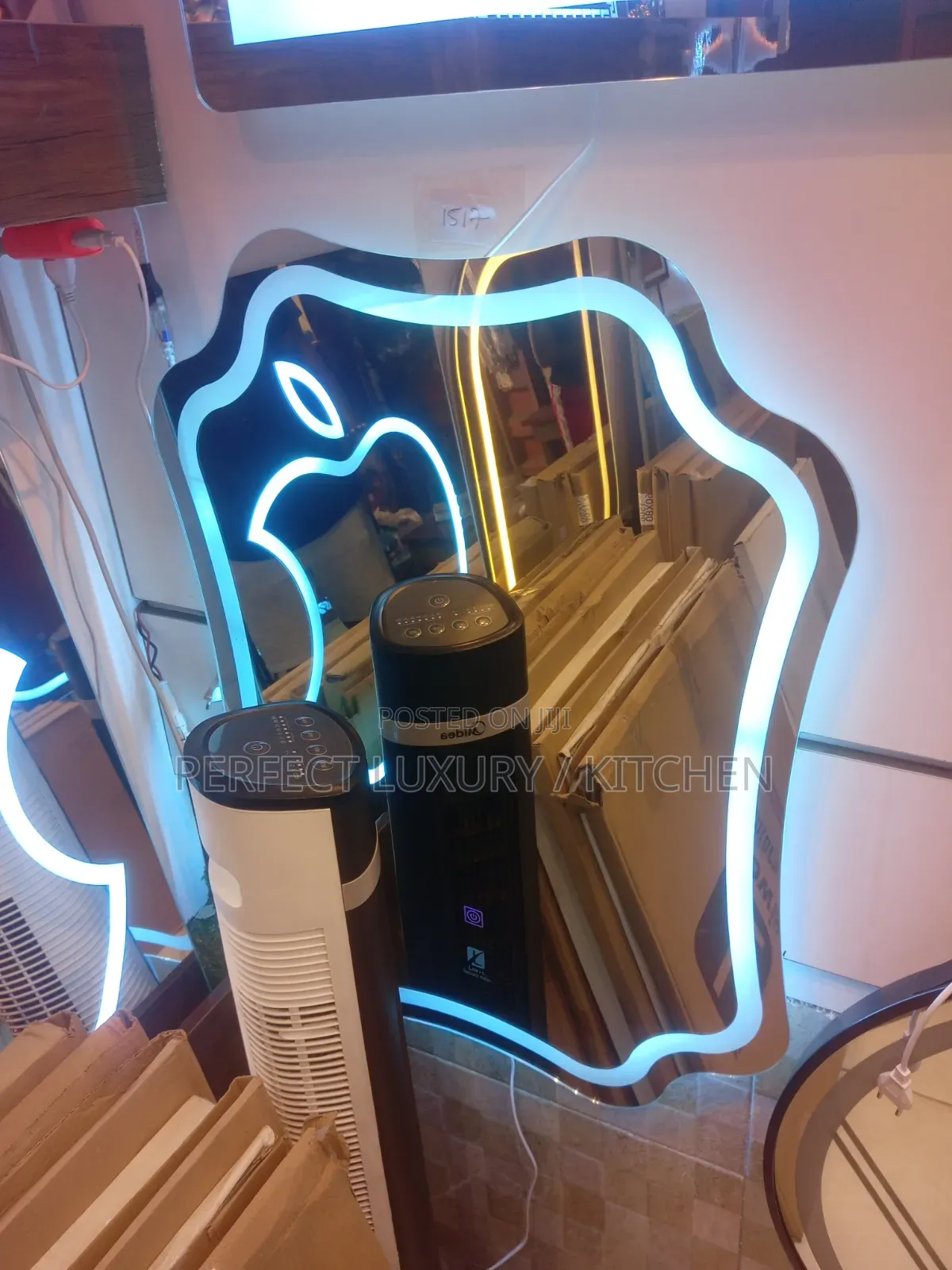 New Design 3 Colored Led Lights Mirror