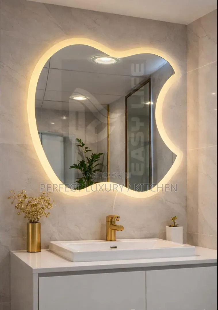 Apple  3 Colored Led Lights Mirror