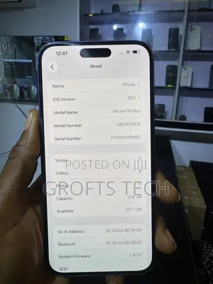 Apple iPhone 16 Plus 256 GB Blue