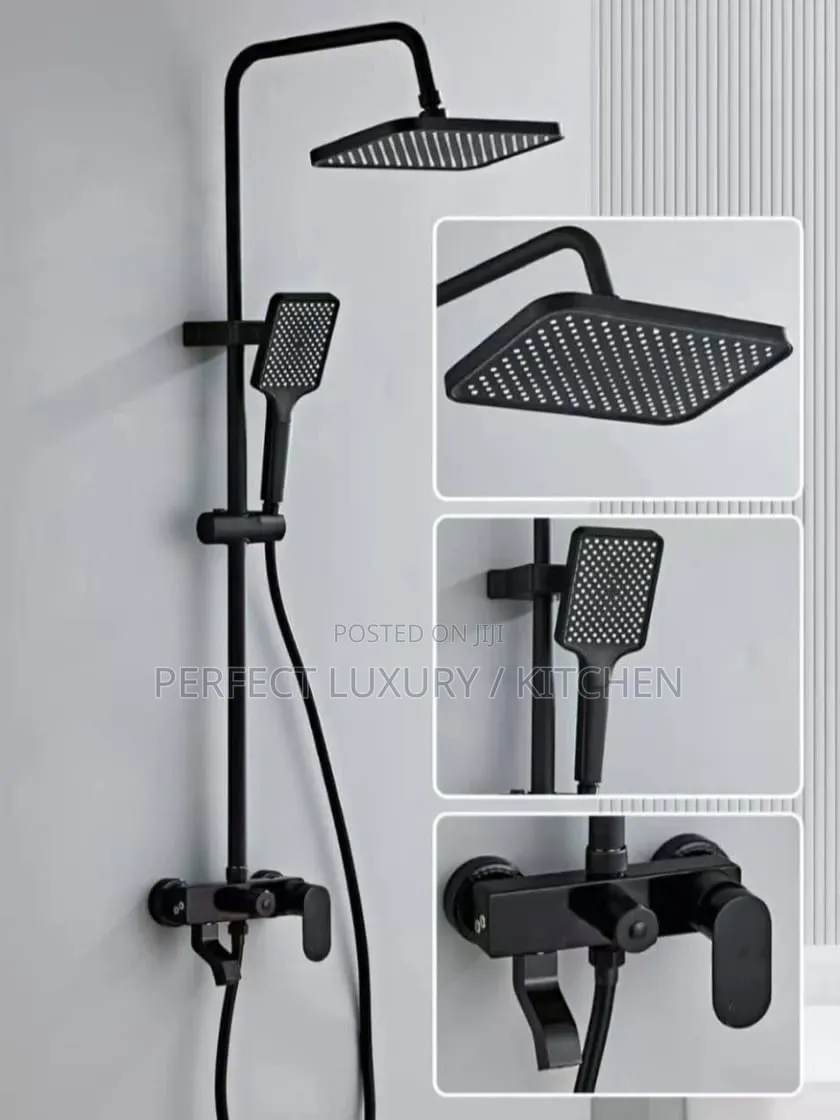 Quality Black Surface Shower