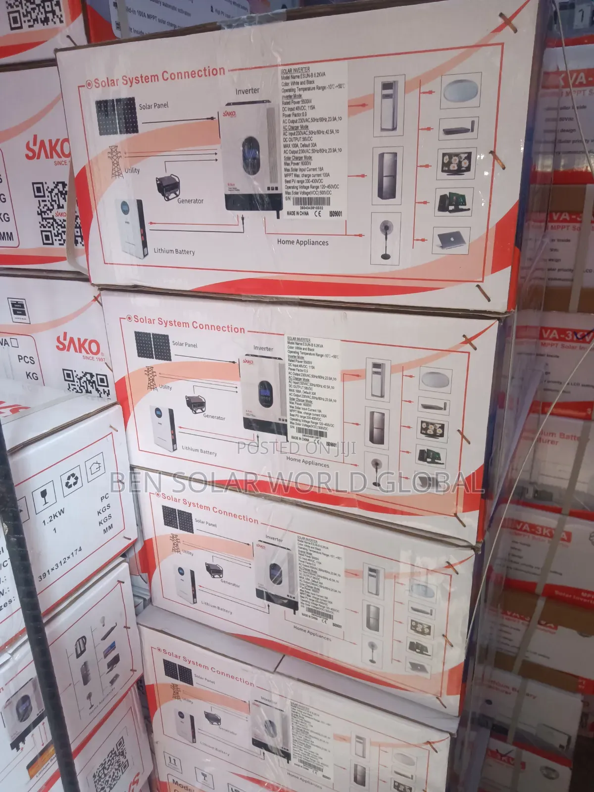 6.2kav Hybrid Sako Inverter 48v