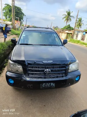 Toyota Highlander 2004 Gray