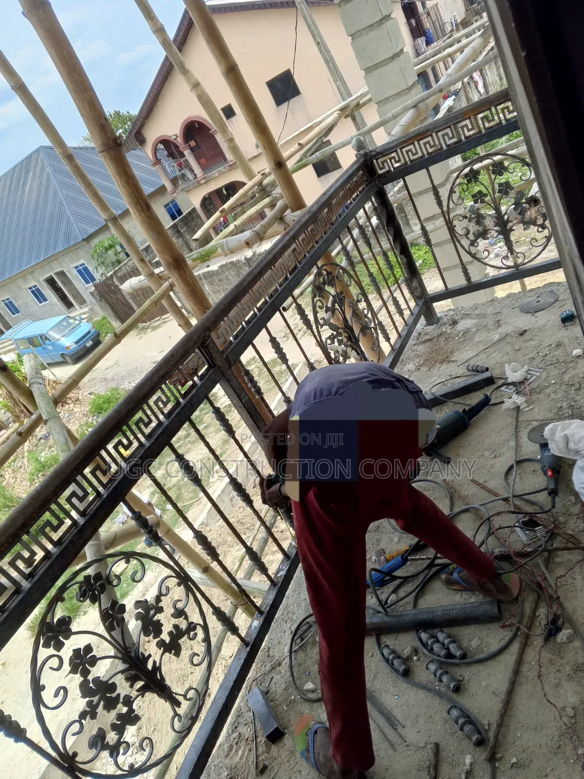 Wrought Iron Rail