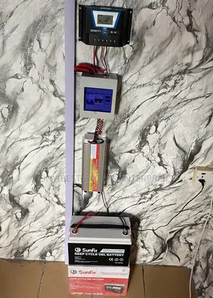 2000w Solar Installation 2000 Inverter 130ah 12v Dry Cell Battery