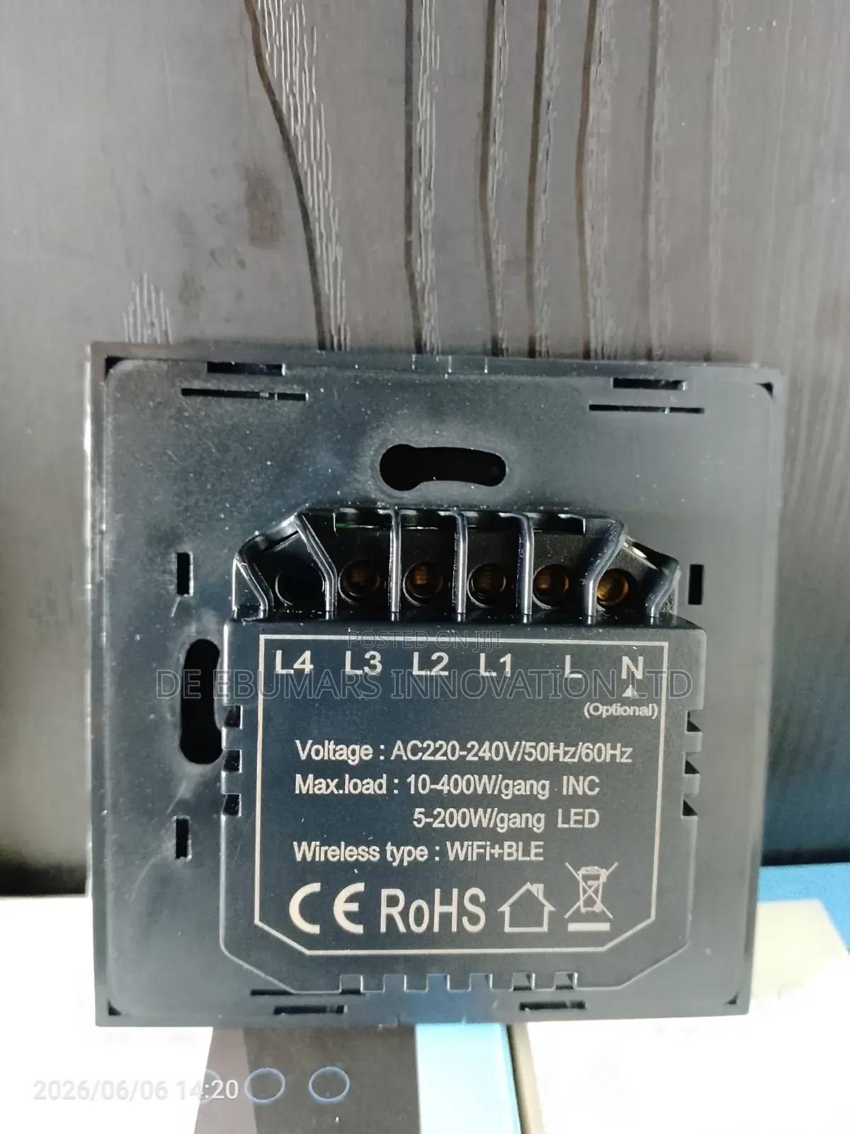 3 Gang Smart Switch