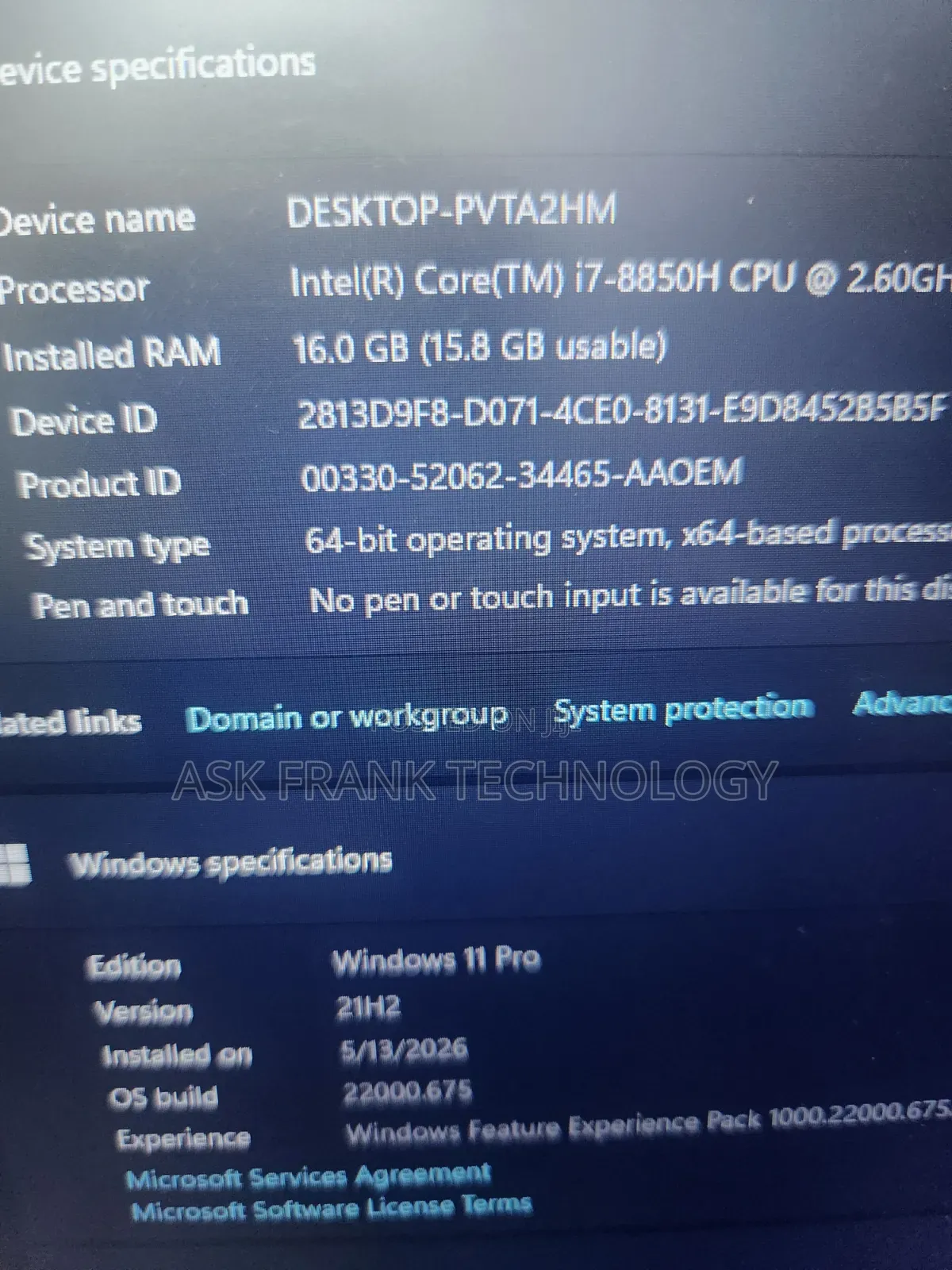 Laptop Dell Precision 7730 16GB Intel Core i7 SSD 512GB