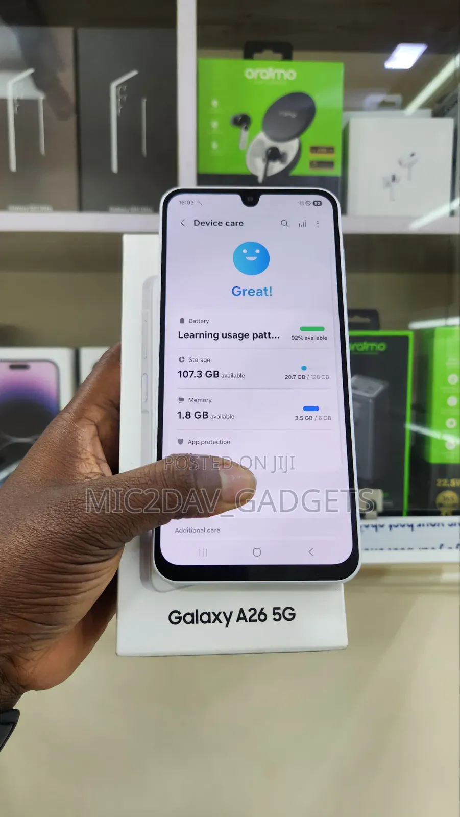 Samsung Galaxy A26 128 GB White