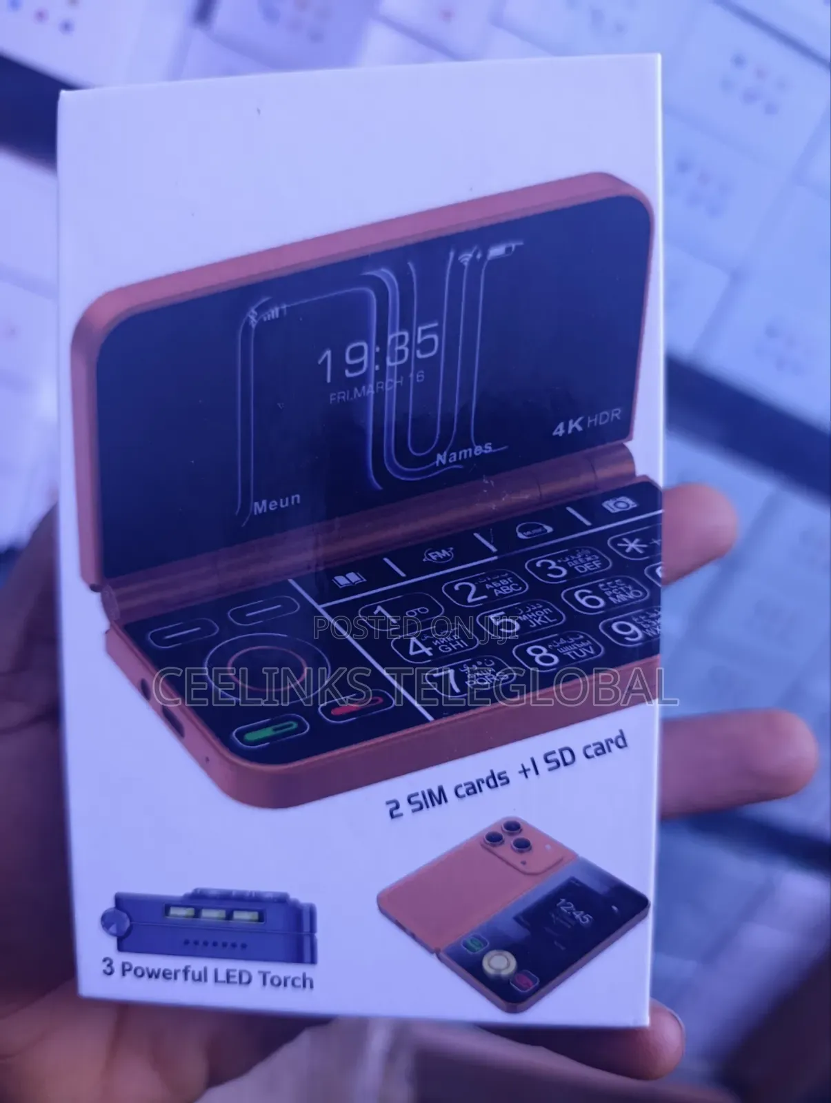 New Mobile Phone Red